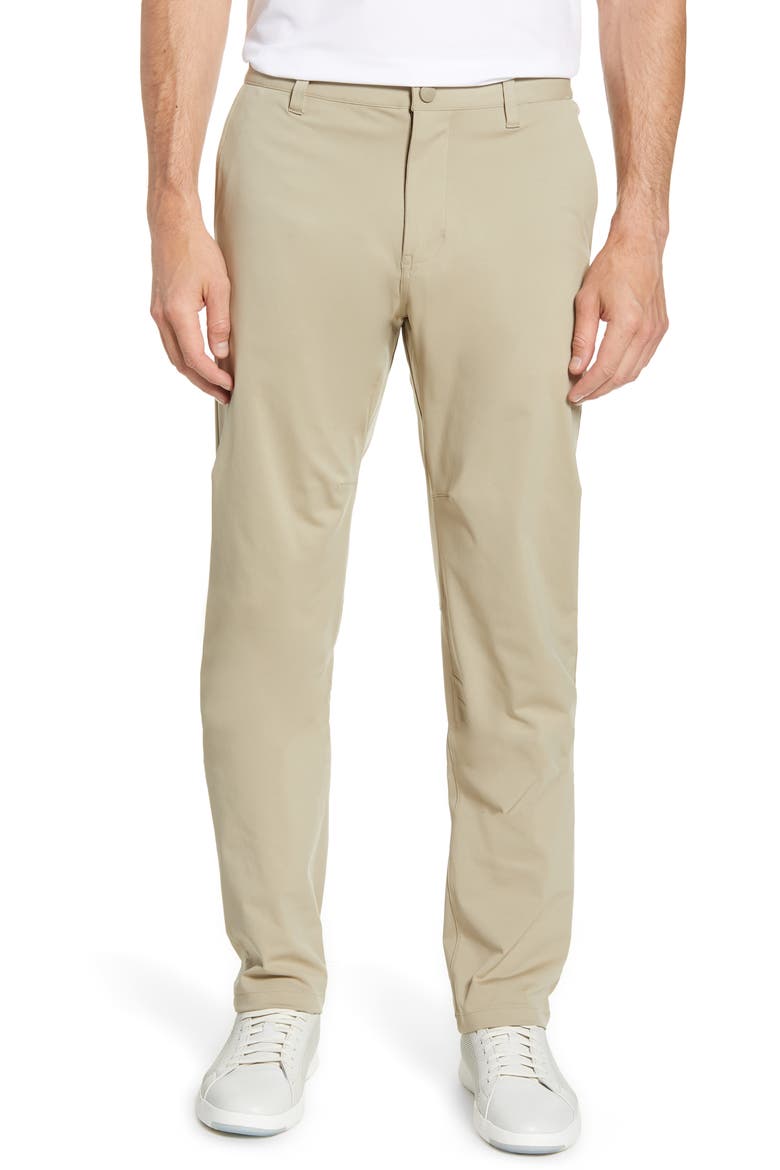 Commuter Classic Fit Pants, Main, color, KHAKI