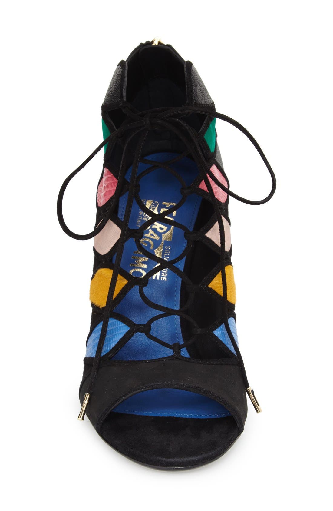 FERRAGAMO Salvatore Ferragamo 'Felicity' Cage Sandal, Alternate, color, 