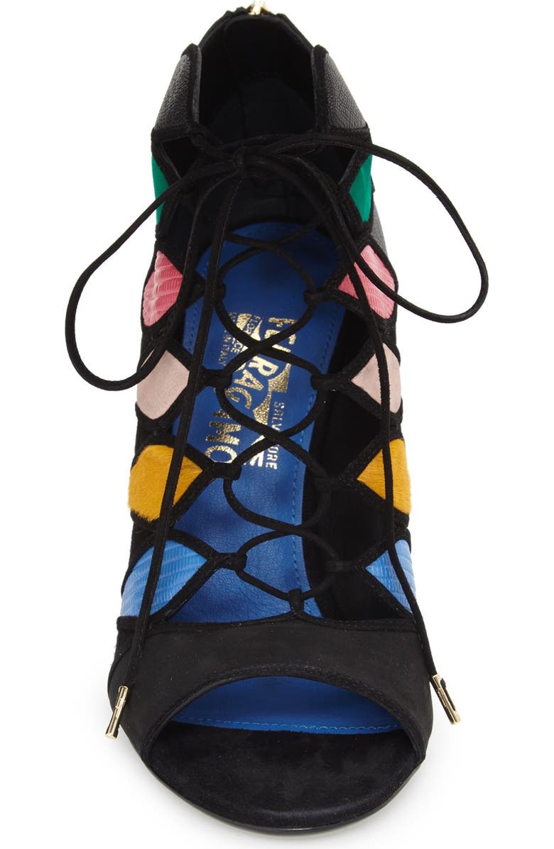 FERRAGAMO Salvatore Ferragamo 'Felicity' Cage Sandal, Alternate, color,