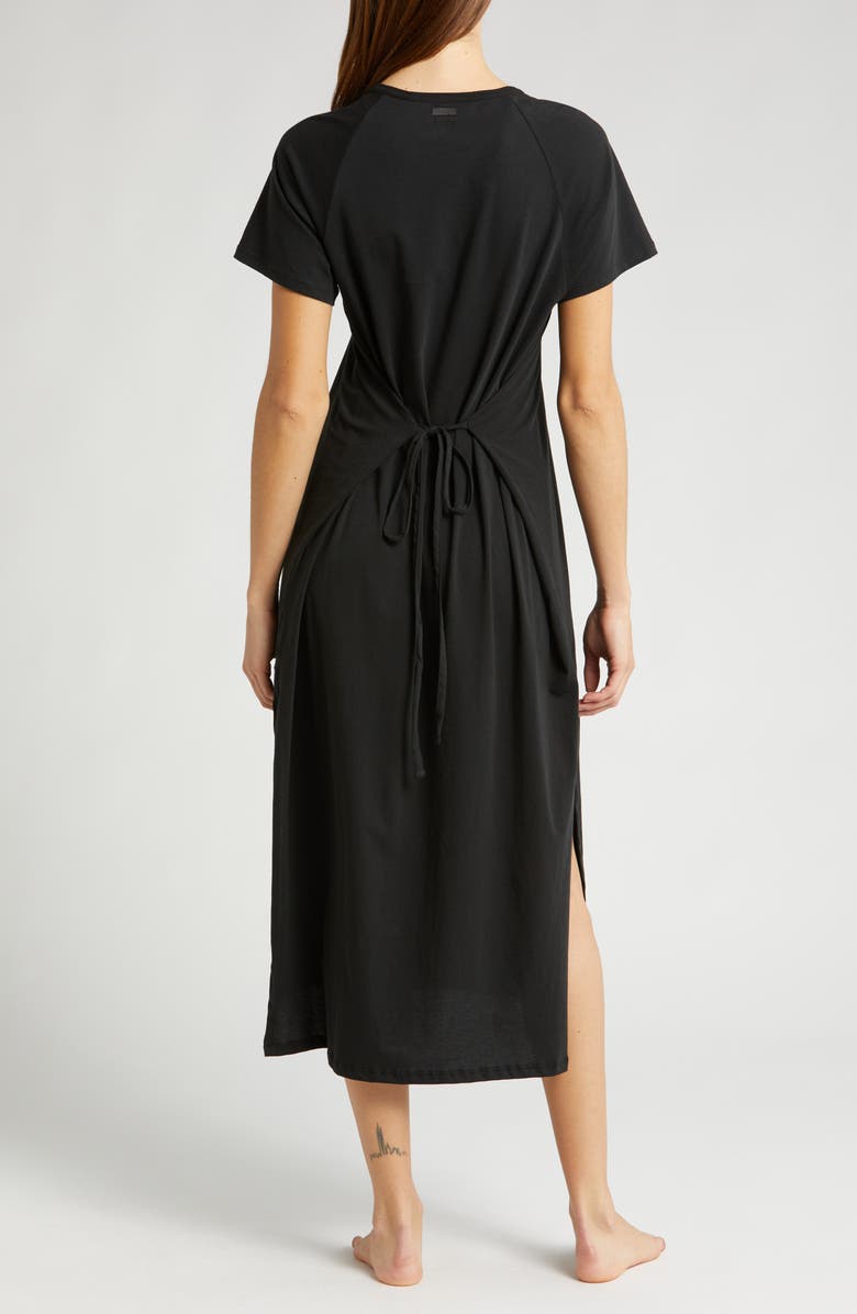 Lunya Short Sleeve Organic Pima Cotton Nightgown, Alternate, color, 