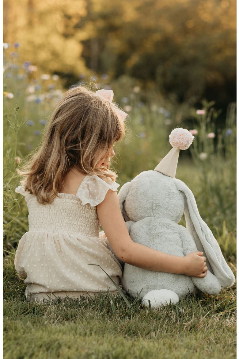Big Nibble Bunny Stuffed Animal, Alternate, color, GRAY