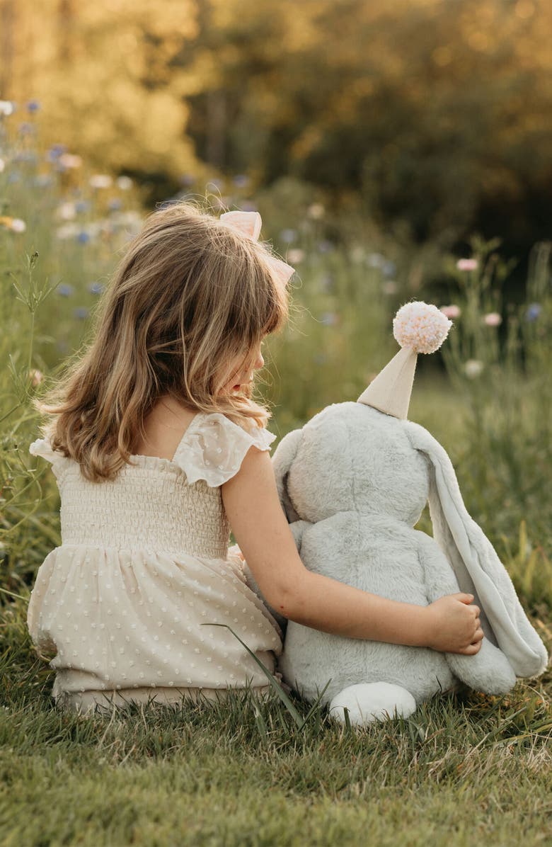 Bunnies by the Bay Big Nibble Bunny Stuffed Animal, Alternate, color, Gray