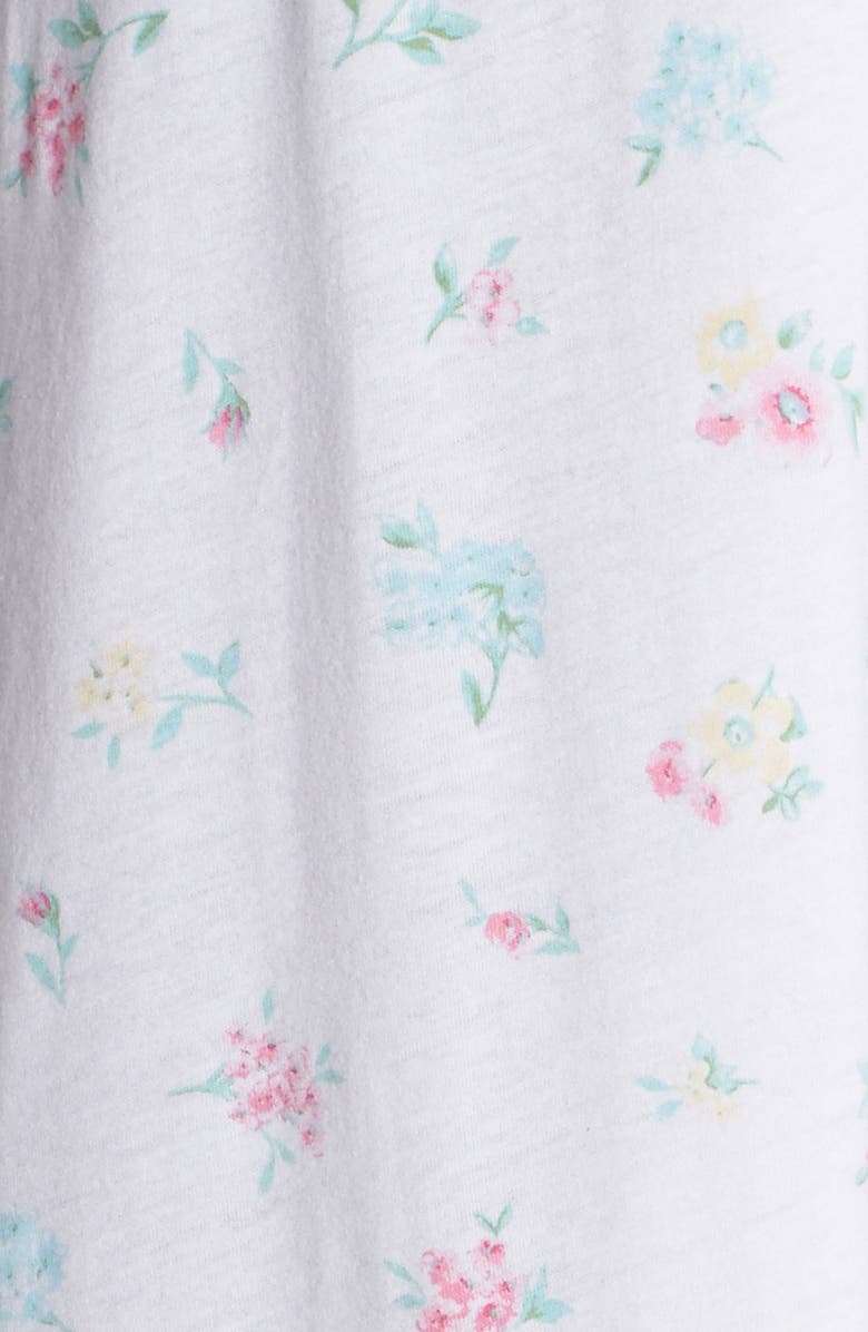 Carole Hochman Designs Floral Cotton Long Nightgown, Alternate, color, 