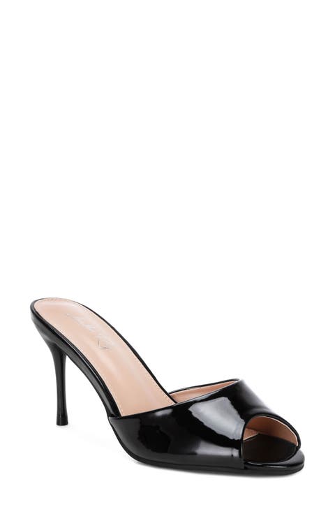 Lilith Peeptoe Slide Sandal (Women)