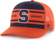 '47 Youth '47 Navy/Orange Syracuse Orange Super Stripe Hitch Adjustable Trucker Hat
