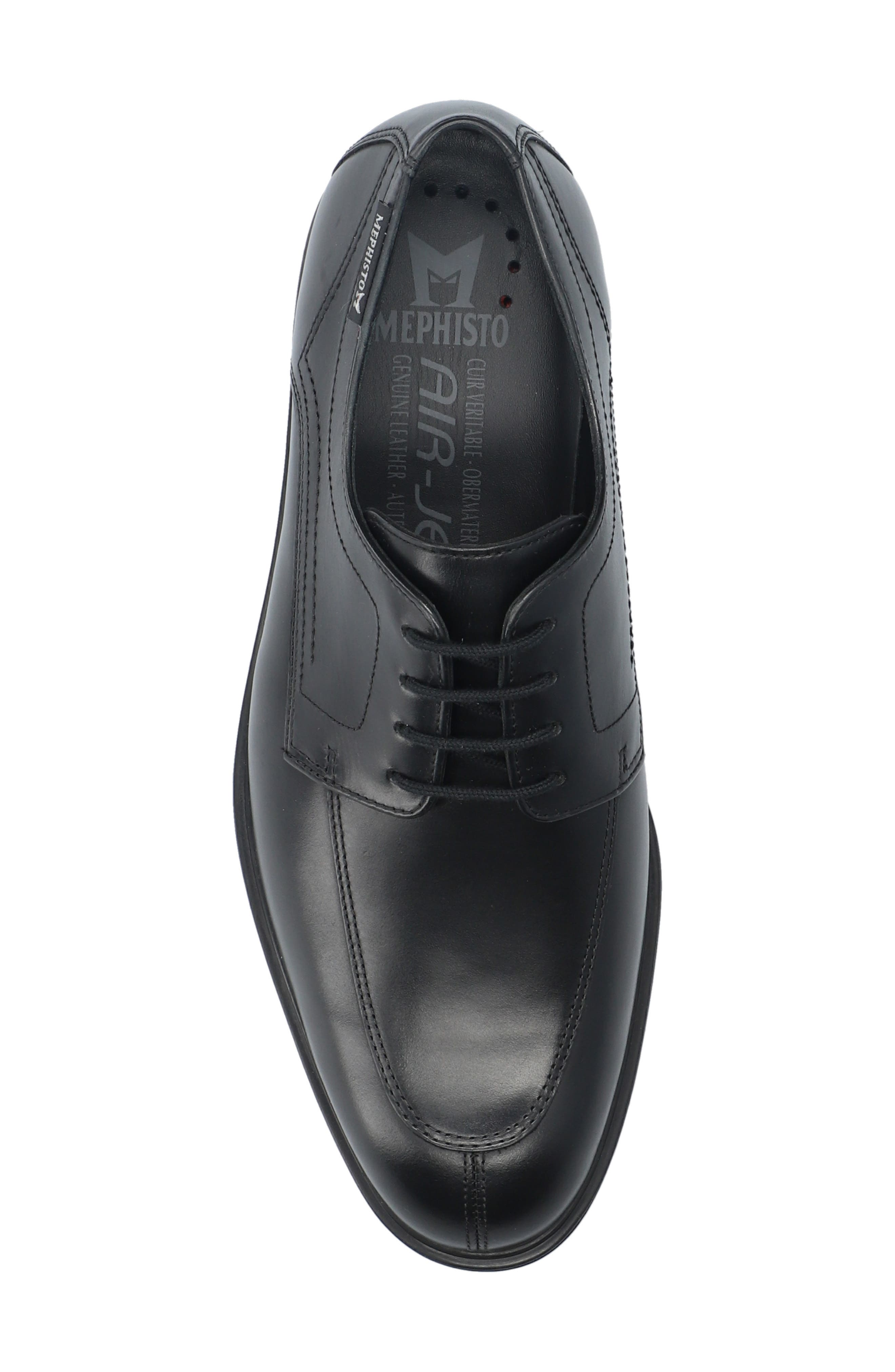Mephisto Korey Apron Toe Derby, Alternate, color, Black