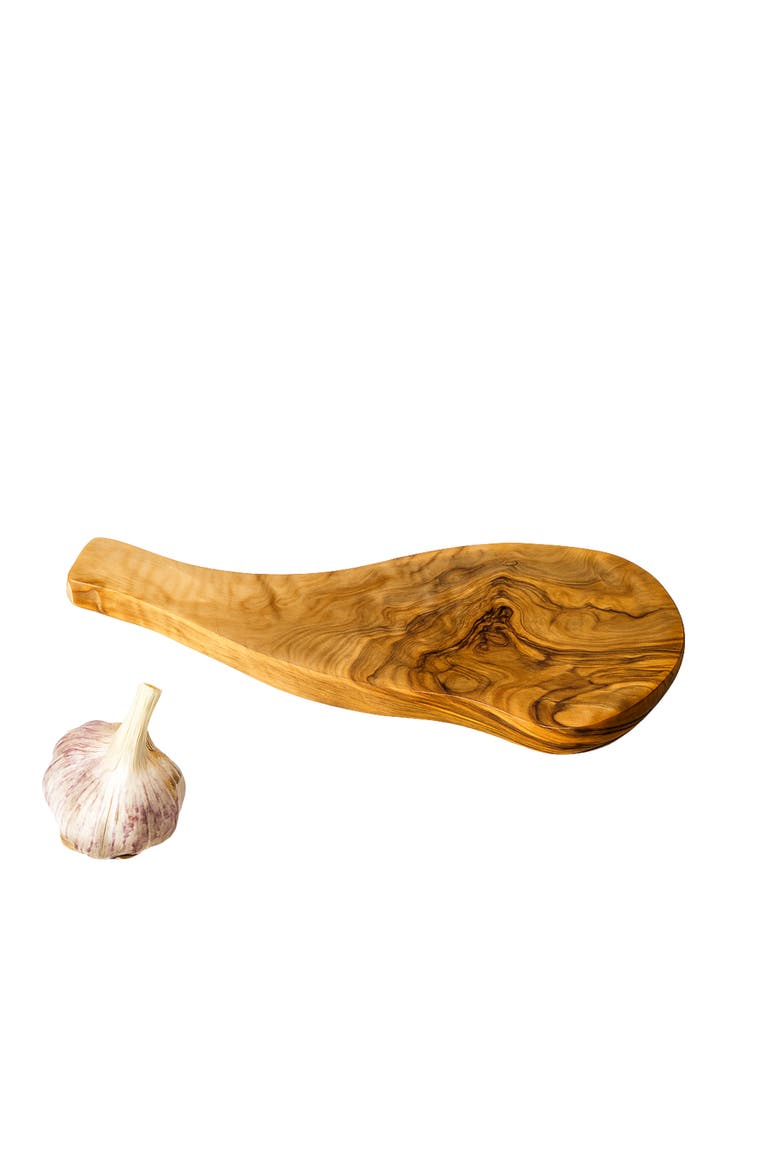 Natural Olive Wood Cheese Board, Alternate, color, Natural