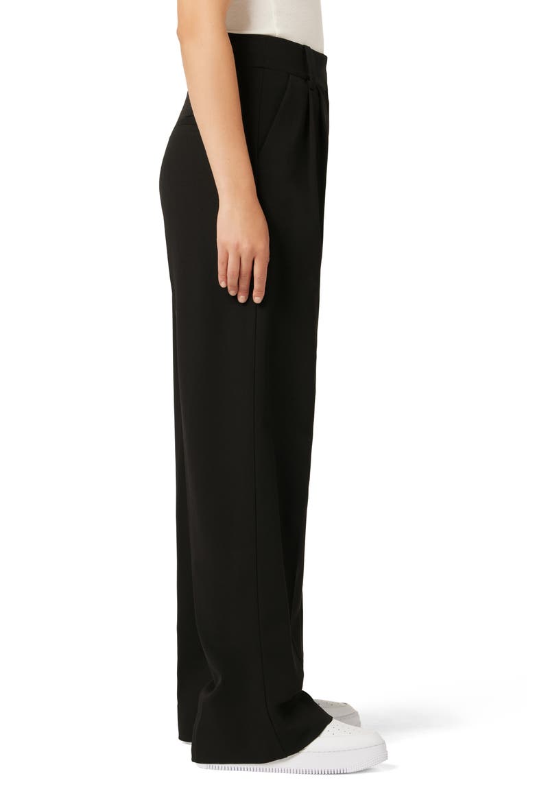 The Shortie Favorite Pants, Alternate, color, BLACK