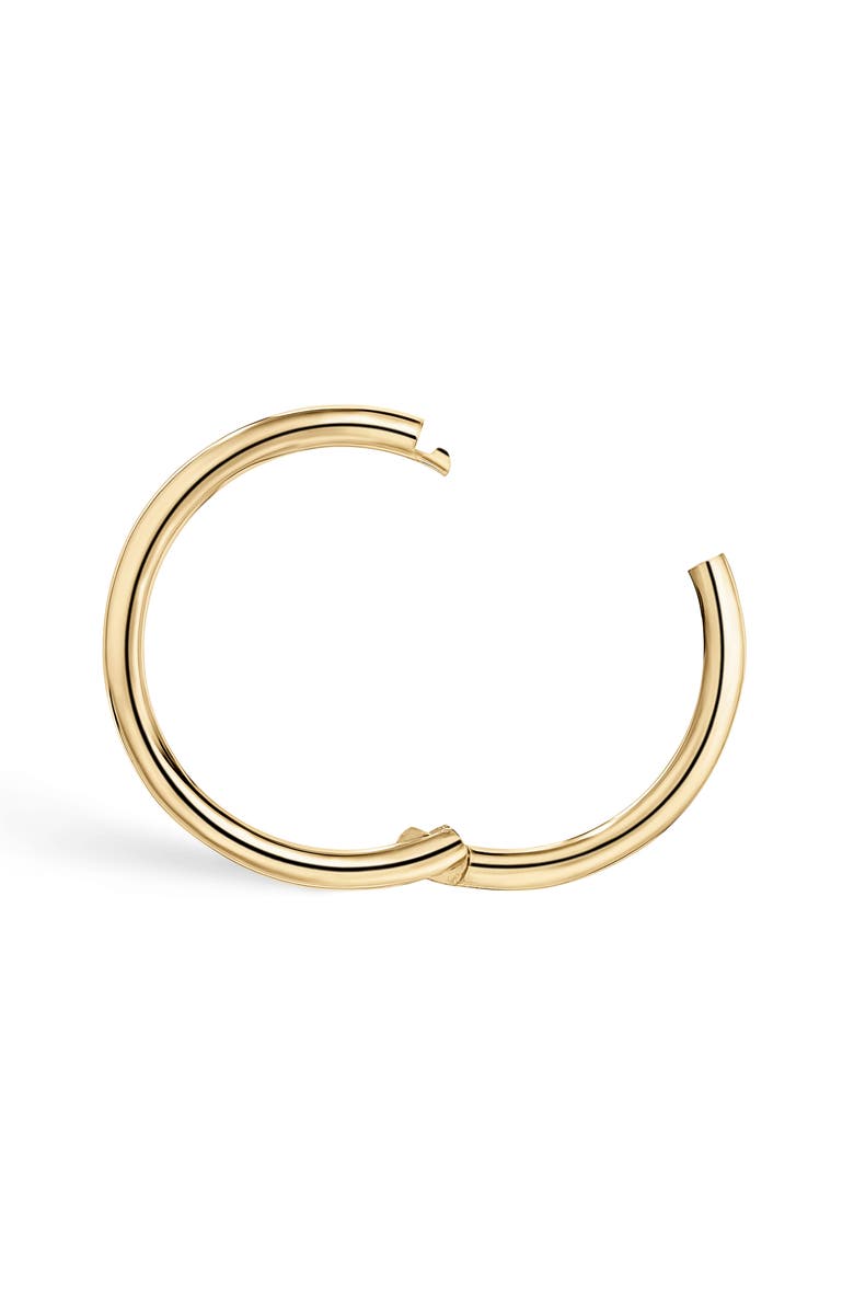 MARIA TASH Plain Clicker Hoop, Alternate, color, 14K Yellow Gold