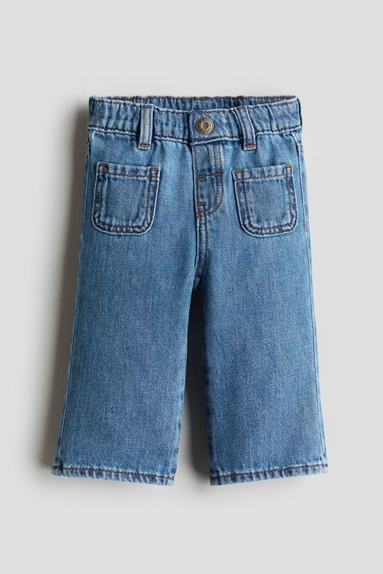 Flared Leg Jeans, Alternate, color, Denim blue