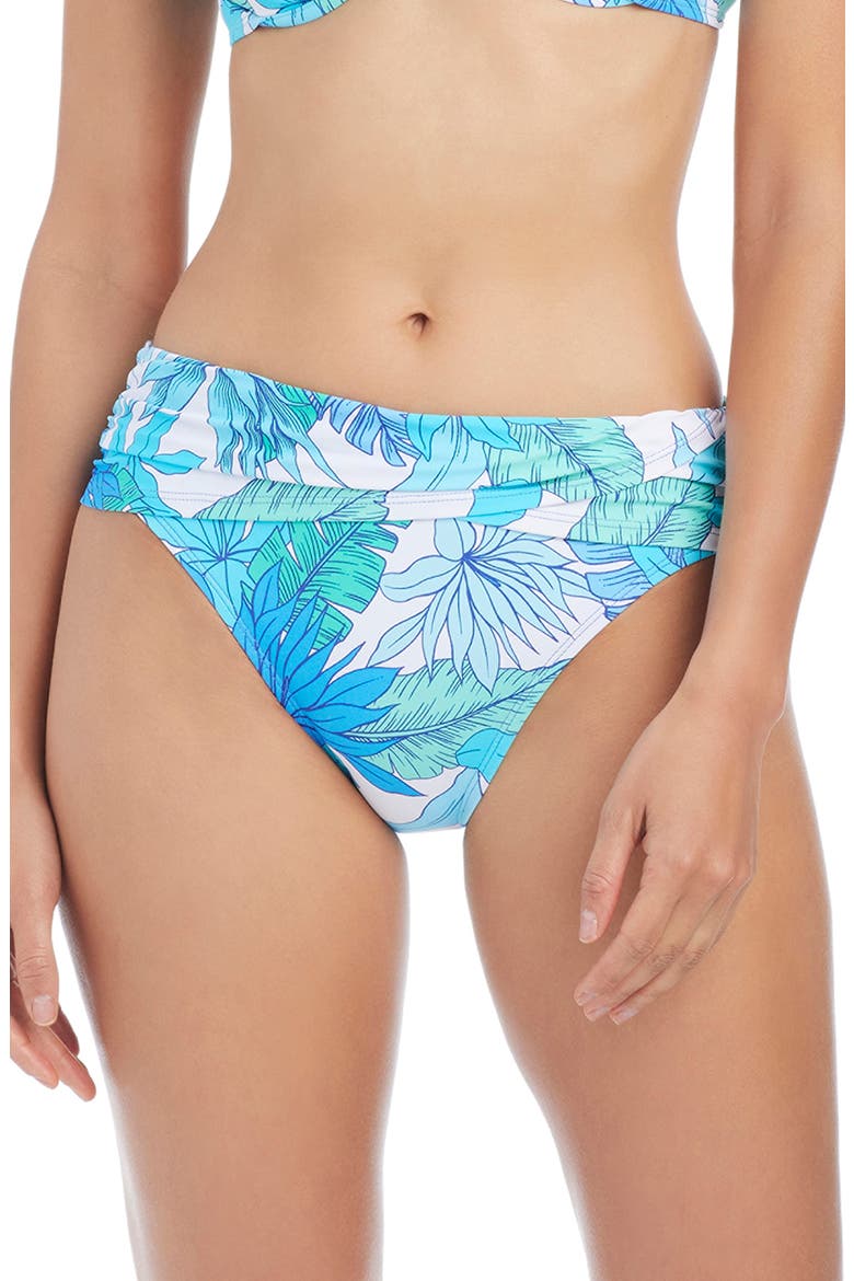 Sarong Hipster Bikini Bottoms, Main, color, COOL