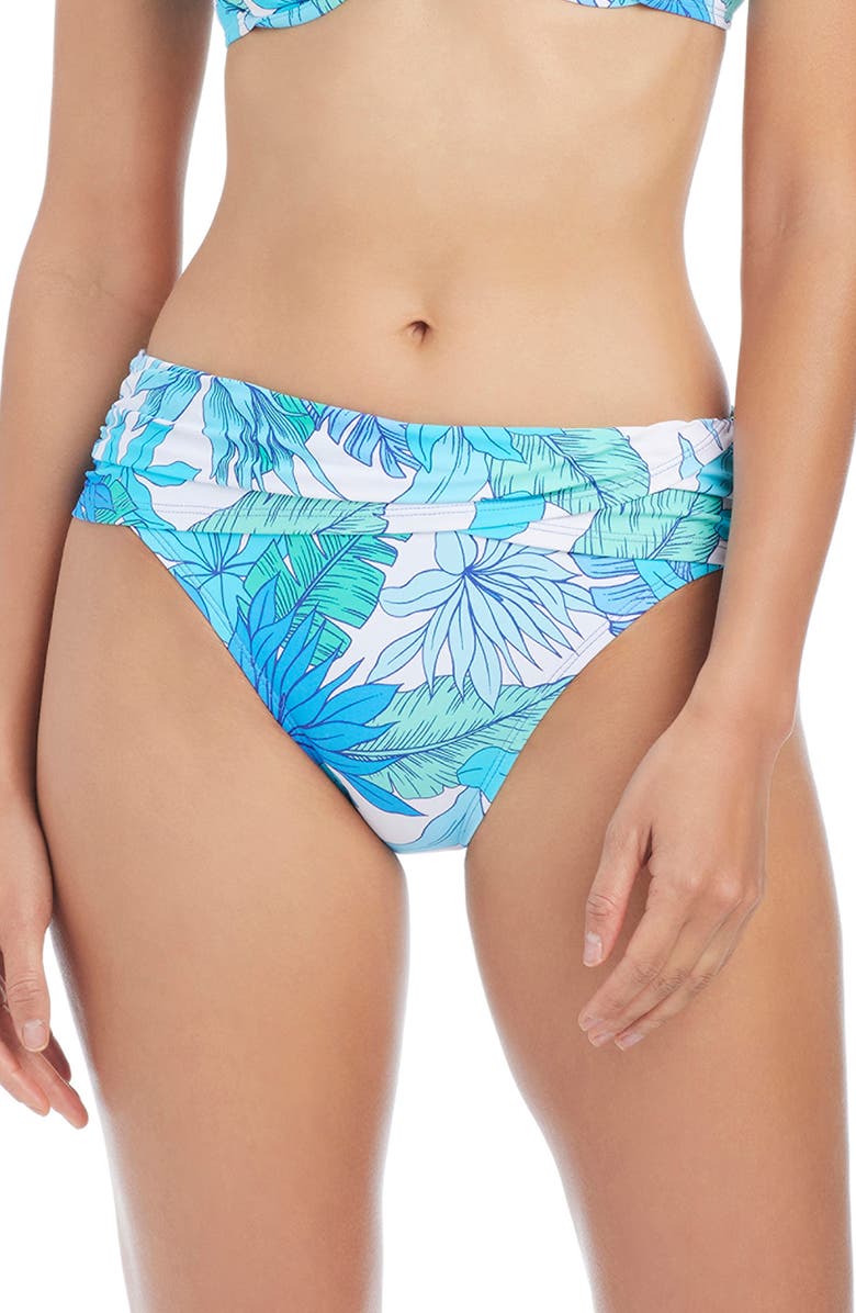 BLEU by Rod Beattie Sarong Hipster Bikini Bottoms, Main, color, 