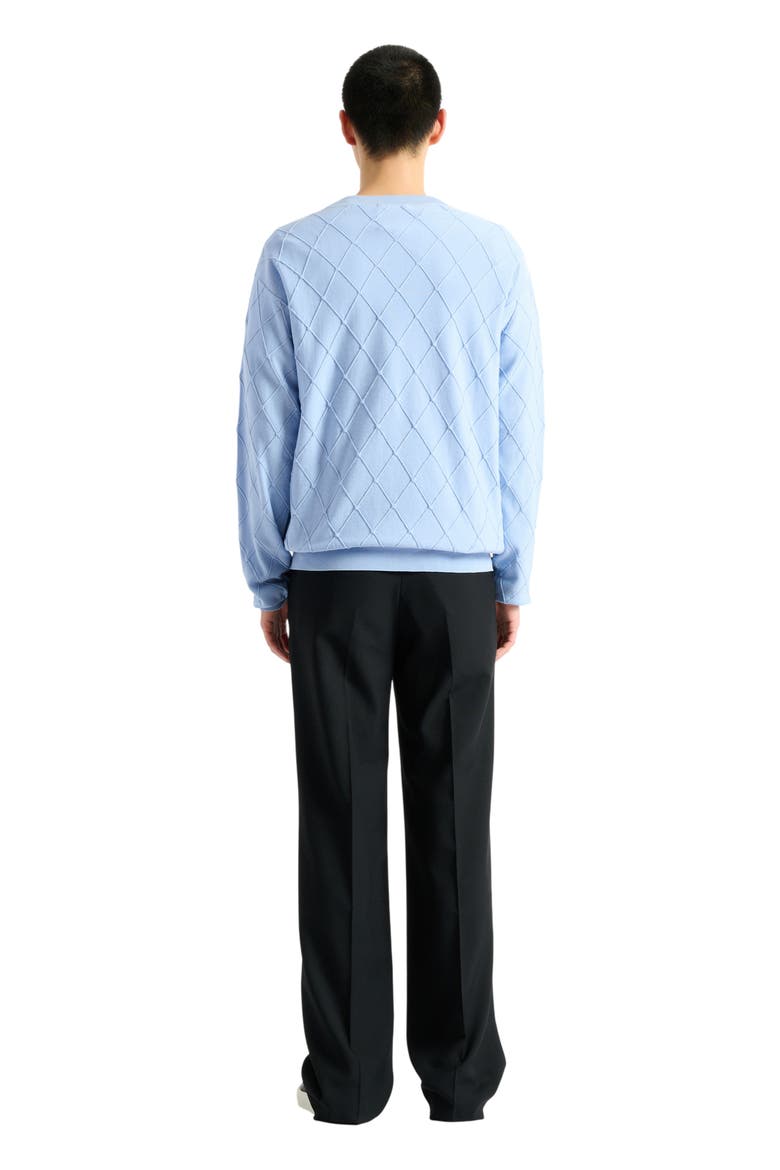Vintage knit jumper, Alternate, color, blue