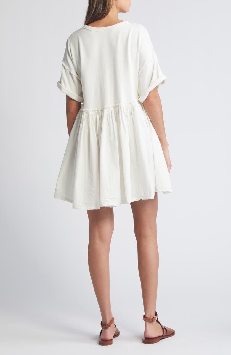 Catalina Mixed Media Minidress
