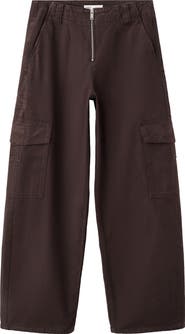 MANGO Relaxed Cargo Jeans