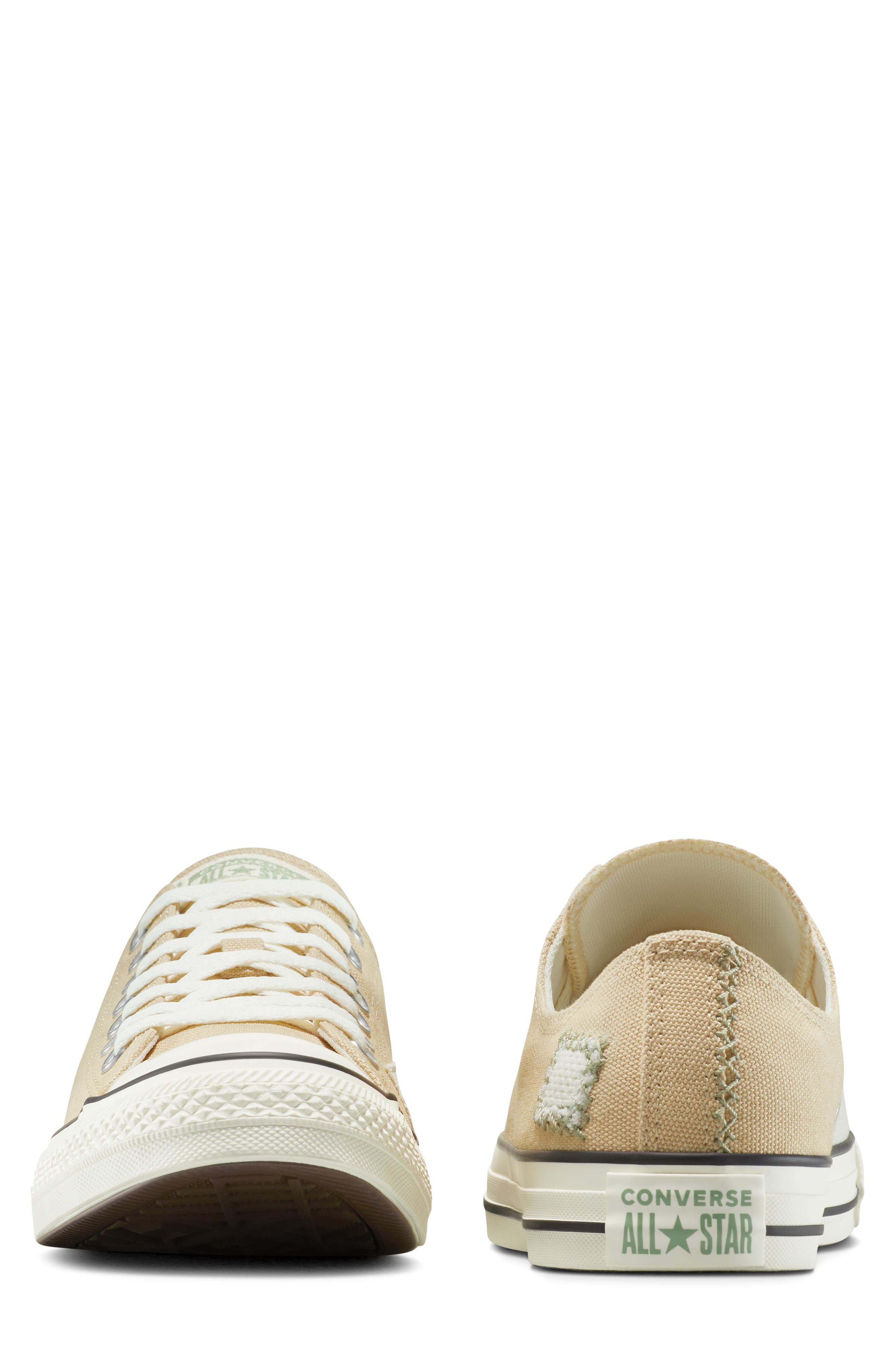 Converse Chuck Taylor<sup>®</sup> All Star<sup>®</sup> Ox Low Top Sneaker, Alternate, color, Coastal Dune/ Egret