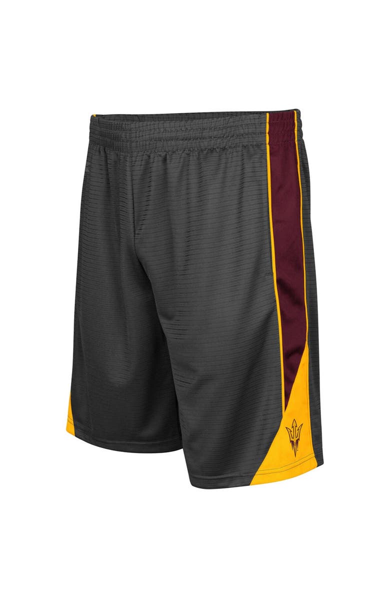 COLOSSEUM Men's Colosseum Charcoal Arizona State Sun Devils Turnover Shorts, Main, color, Charcoal