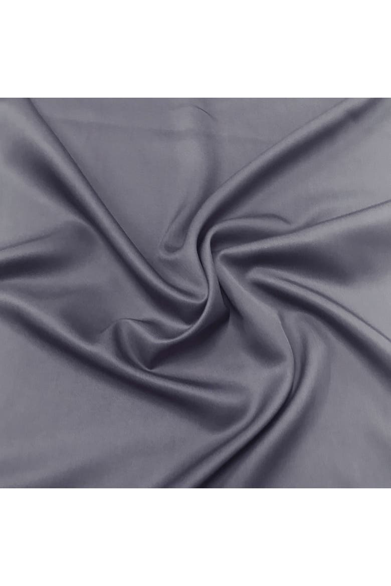 Luxury 100% Viscose Cooling Deep-Pocket Fitted Sheet, Alternate, color, Platinum