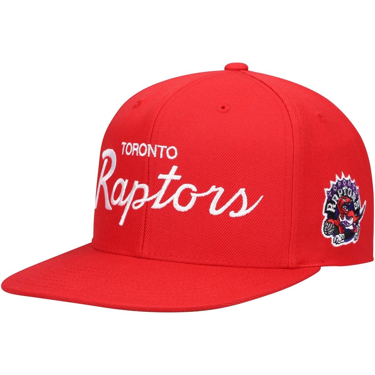 Mitchell & Ness Men's Mitchell & Ness Red Toronto Raptors Hardwood ...