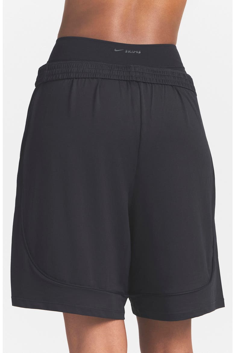 Airy Relaxed Shorts, Alternate, color, OBSIDIAN