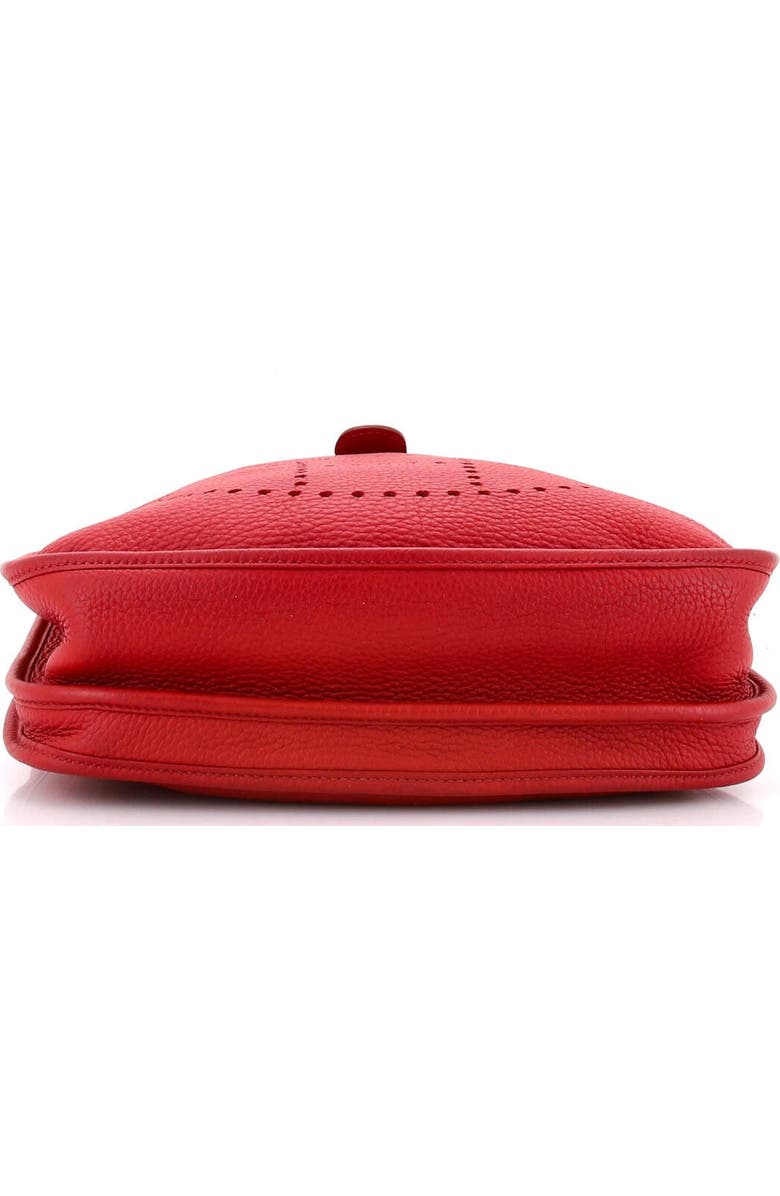 Pre-Owned Hermes Evelyne Bag Gen III Clemence PM, Alternate, color, Rouge Garance