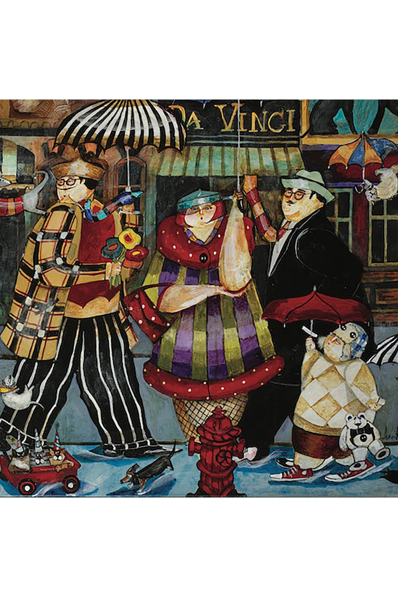 Raining Cats and Dogs in Paris by Jennifer Garant 1000 Piece Puzzle, Alternate, color, Multicolored