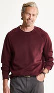 JACHS Micro Stripe Raglan Crewneck