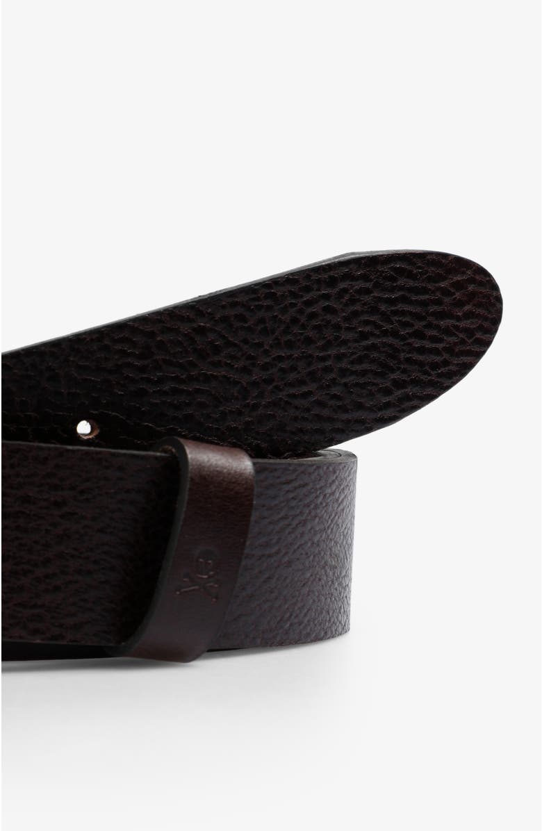Scalpers Rundbigbouckle Belt, Alternate, color, Darkbrown