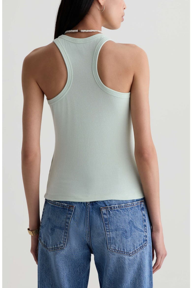 Michelle Racerback Tank, Alternate, color, SUMMER VINE