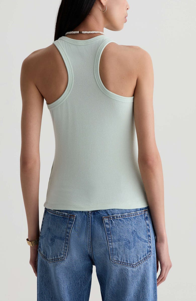 AG Michelle Racerback Tank, Alternate, color, Summer Vine