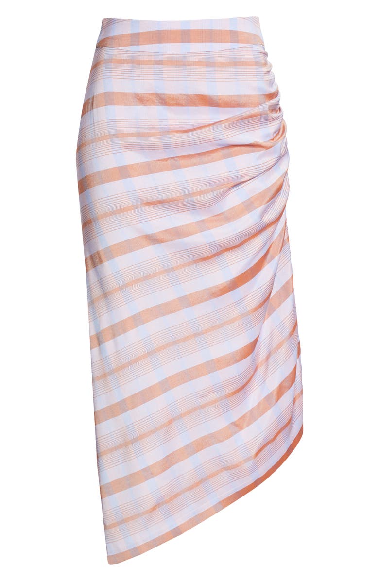 Smythe Asymmetrical Gathered Skirt, Alternate, color,