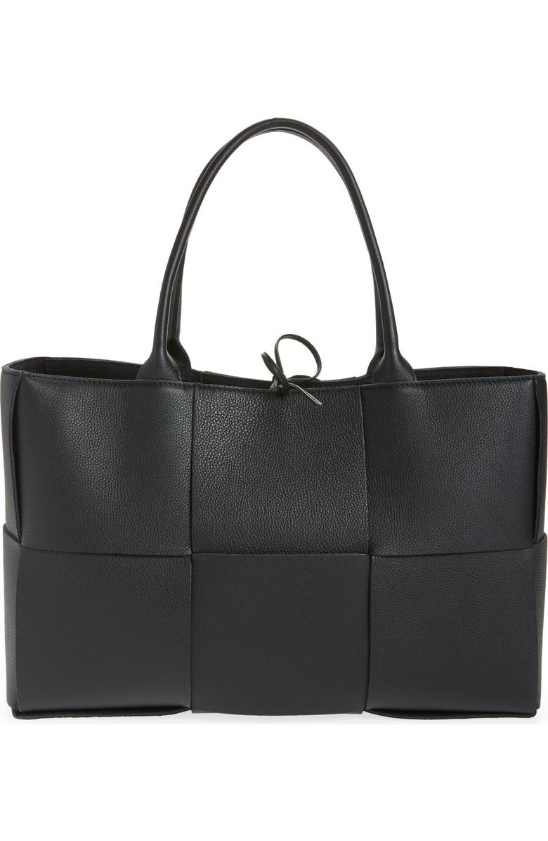 Bottega Veneta Large Arco Intrecciato Leather Tote, Main, color,