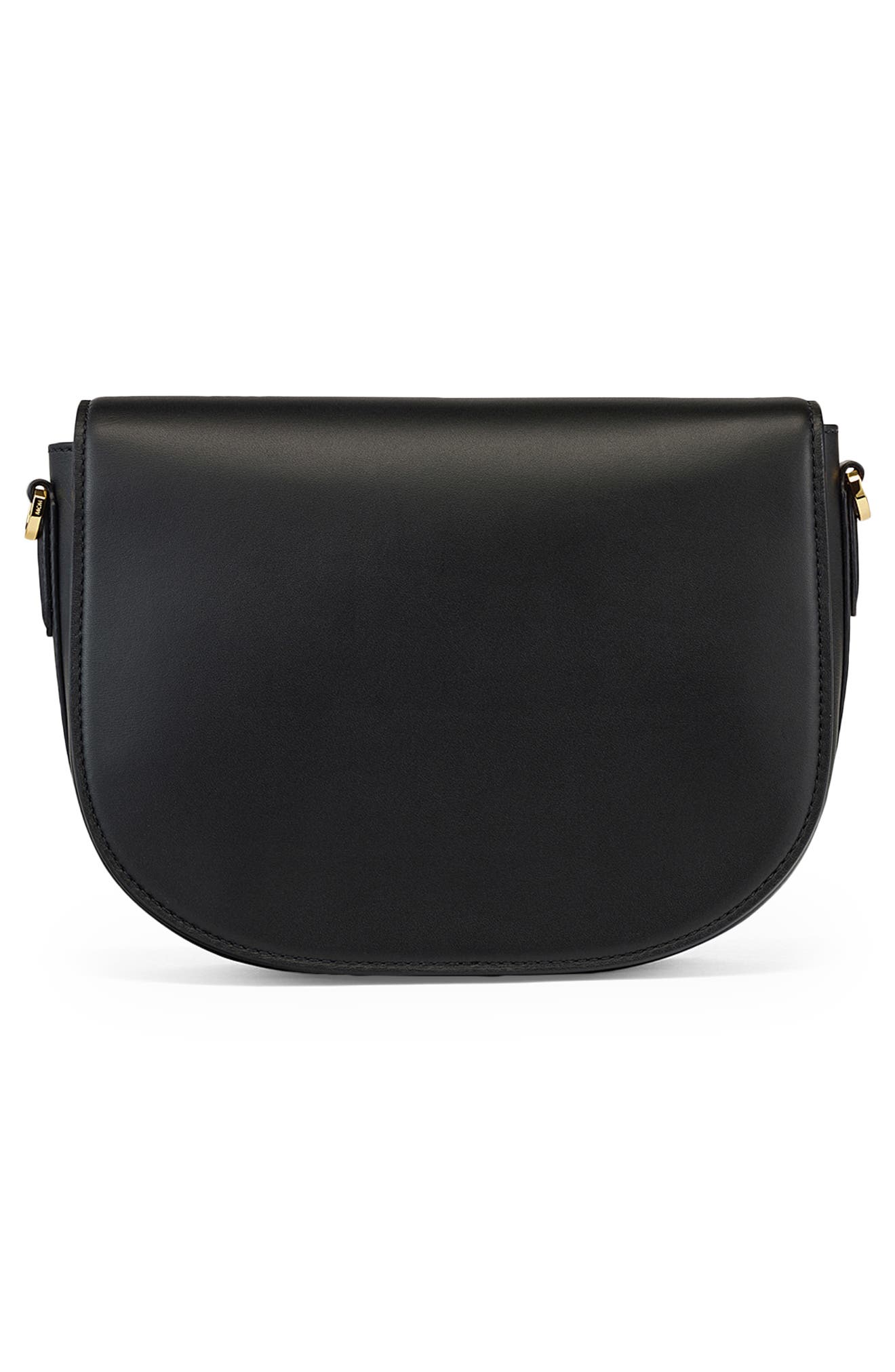 MCM Mode Mena Small Leather Crossbody Bag, Alternate, color, 