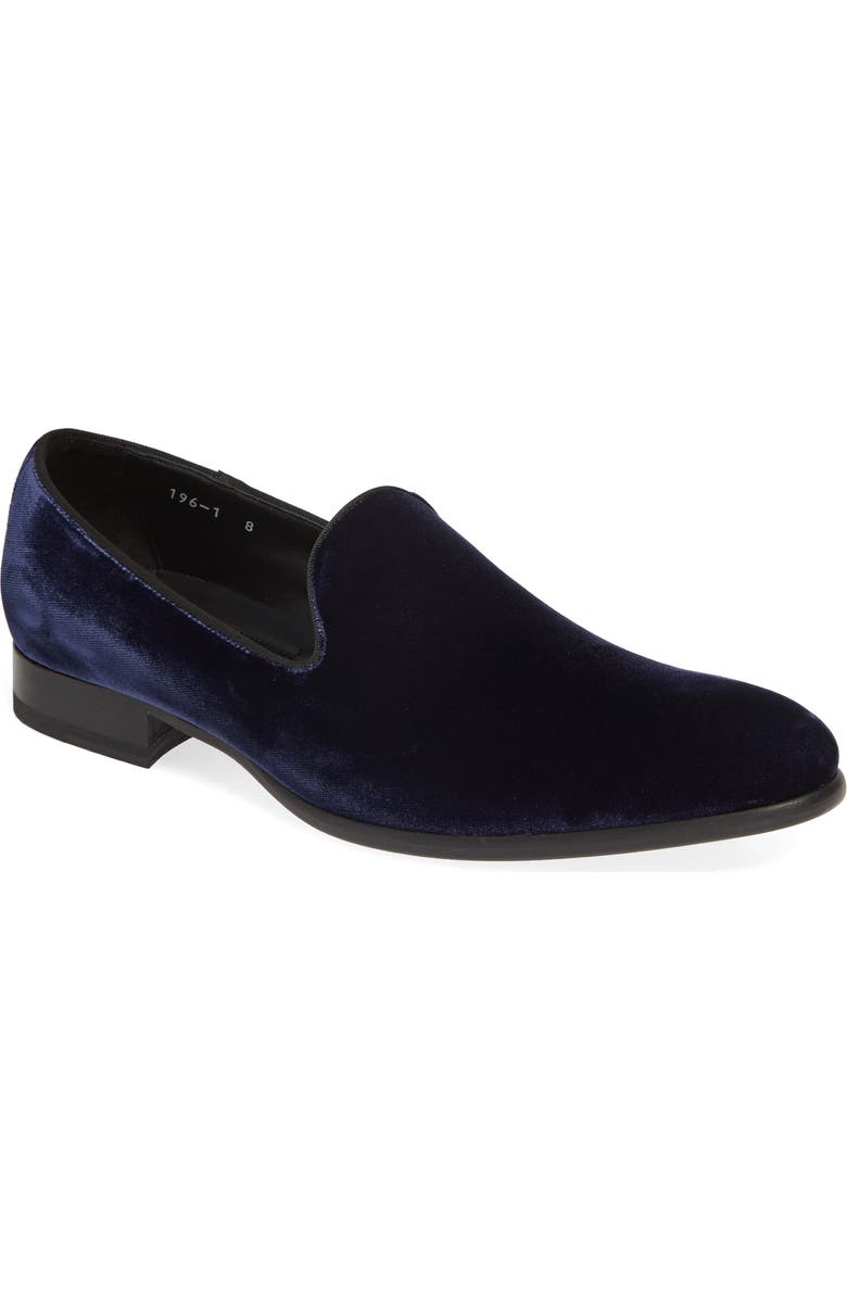 TO BOOT NEW YORK Formal Loafer, Main, color, Blue Velour