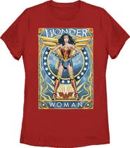 Wonder Woman 1984 Women's Wonder Woman 1984 Trading Card  Graphic T-Shirt