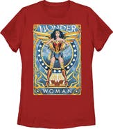 Wonder Woman 1984 Women's Wonder Woman 1984 Trading Card Graphic T-Shirt