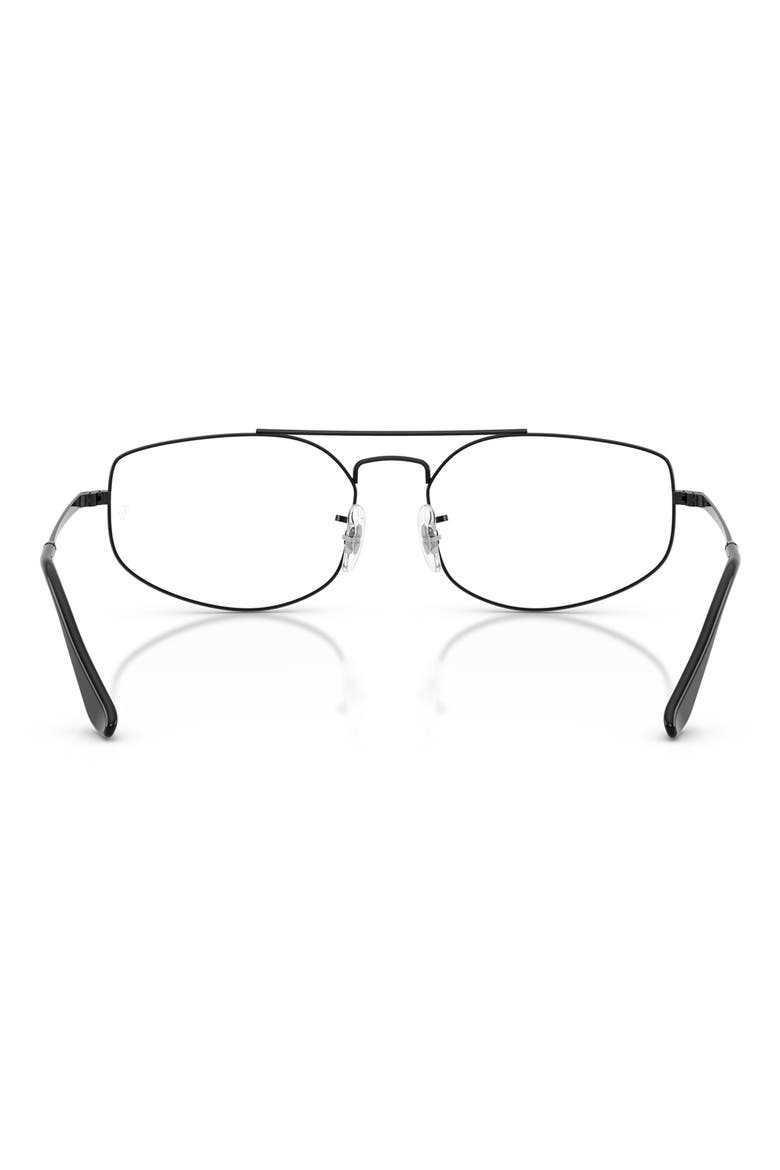 56mm Irregular Optical Glasses, Alternate, color, BLACK