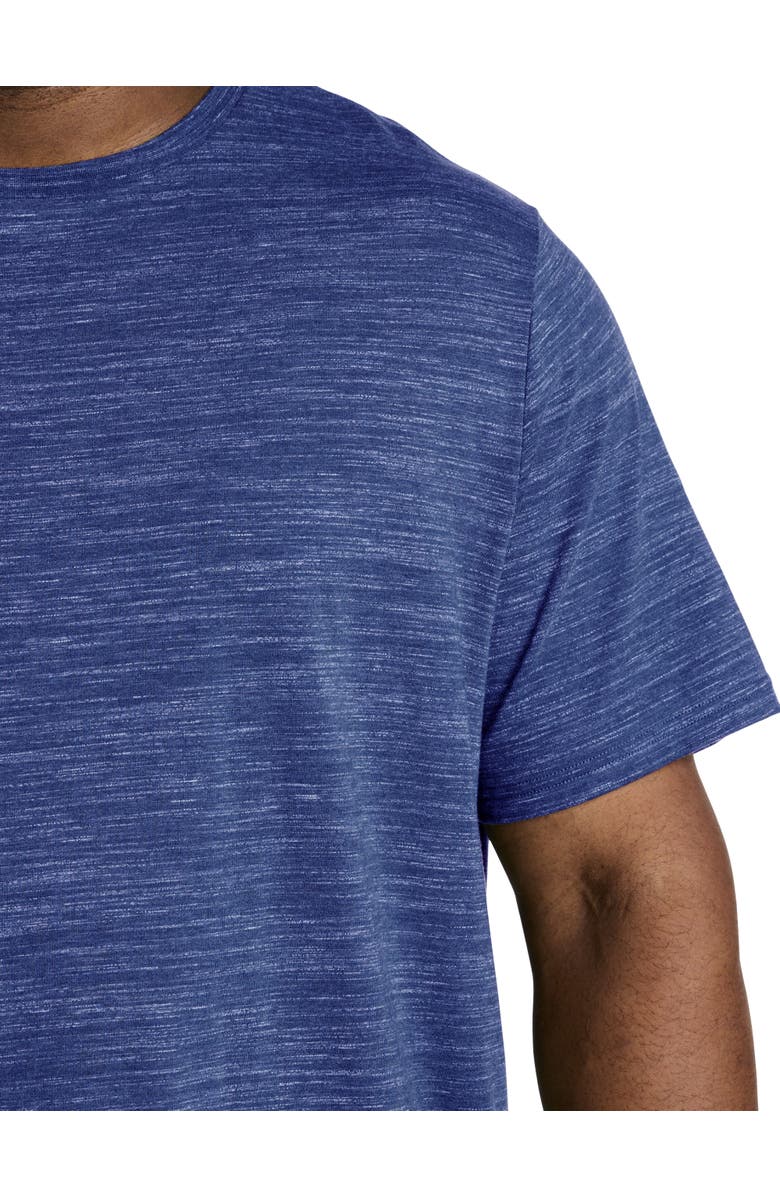 Harbor Bay by DXL Big
Tall Space-Dyed T-Shirt, Alternate, color, Twilight Blue Sd