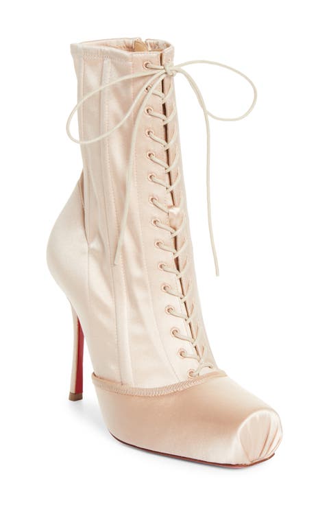 Cassia Pavlova Lace-Up Bootie (Women)