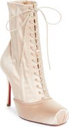 Christian Louboutin Cassia Pavlova Lace-Up Bootie
