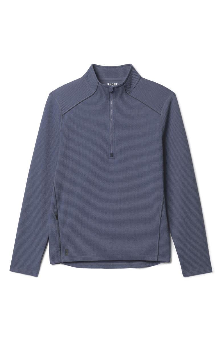 Rhone Tribeca Tech Half Zip Pullover, Alternate, color, Folkstone Gray