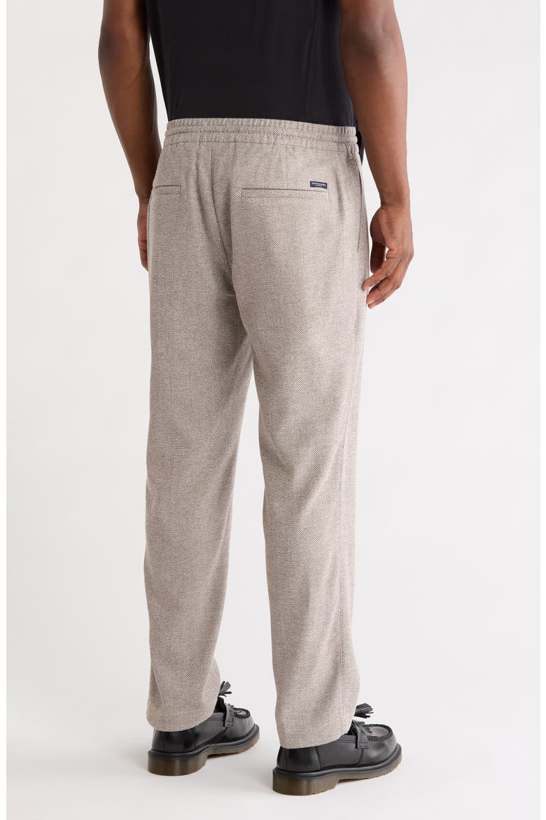 Finch Tailored Structured Yarn Dyed Weave Joggers, Alternate, color, MEDIUM BEIGE