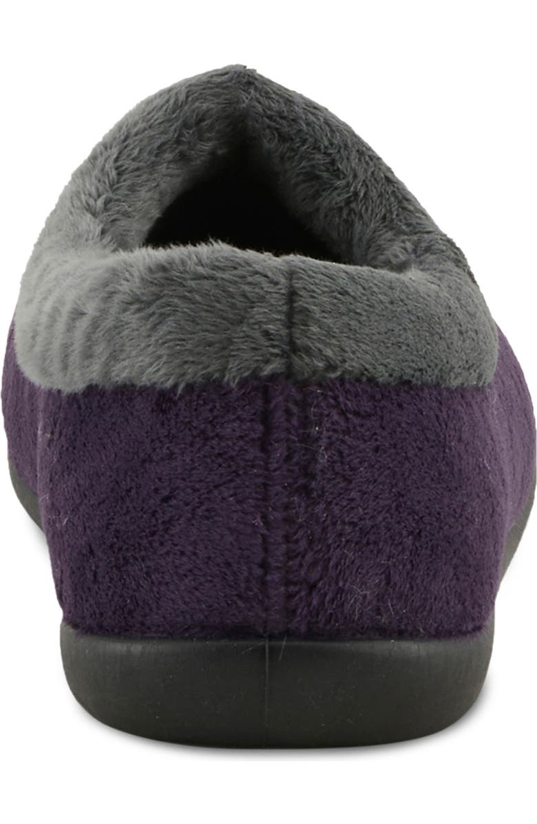 Flexus by Spring Step Amalie Faux Fur Slipper, Alternate, color, Purple Multi