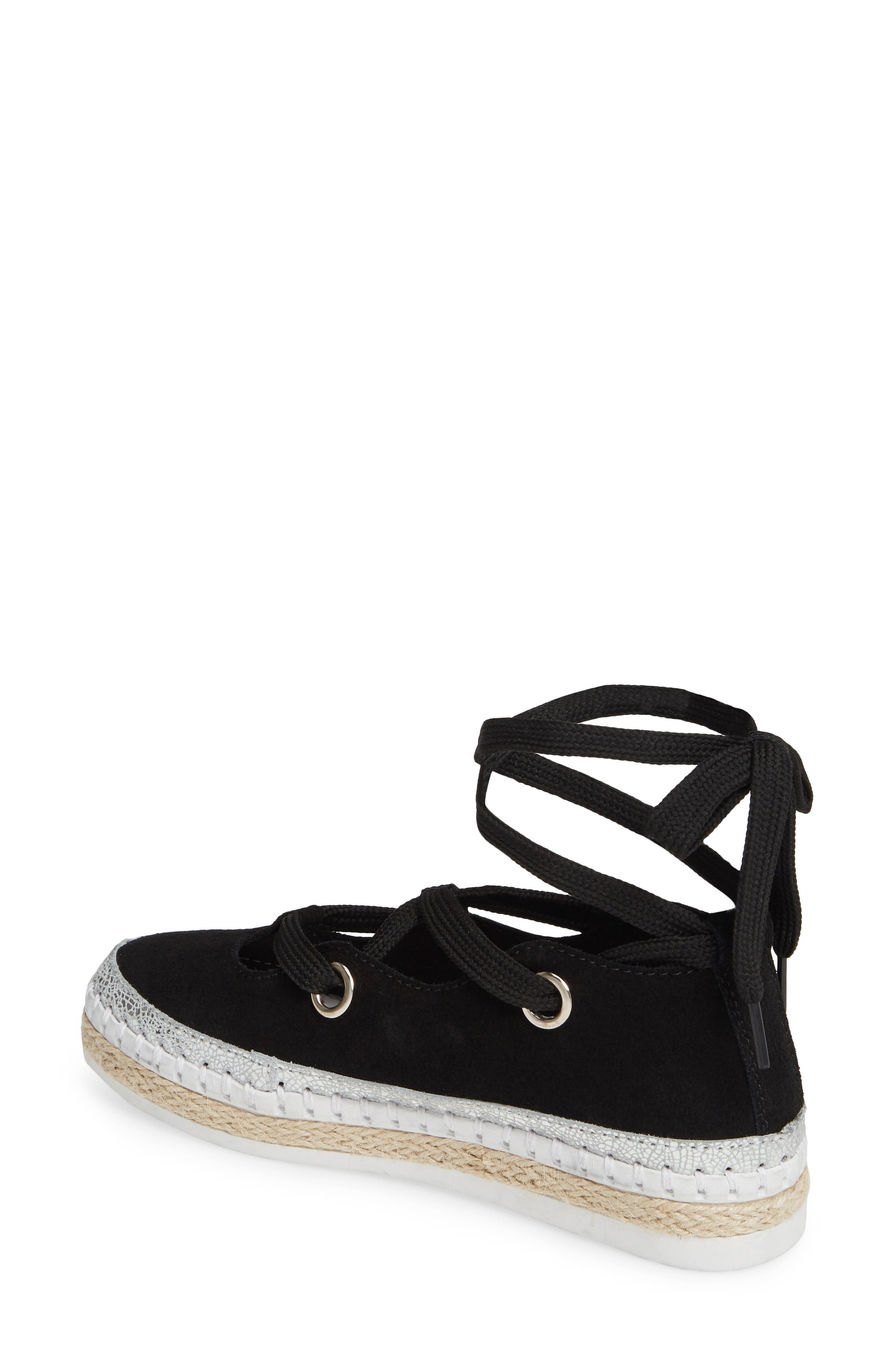 bernie mev. TW189 Lace-Up Flat, Alternate, color, 