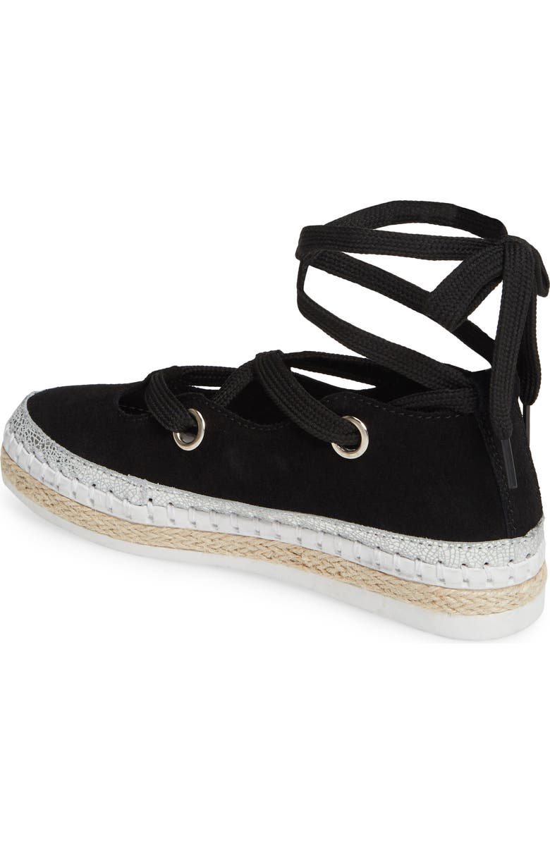 bernie mev. TW189 Lace-Up Flat, Alternate, color,