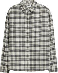 KROST Kenmare Plaid Cotton Flannel Button-Up Shirt