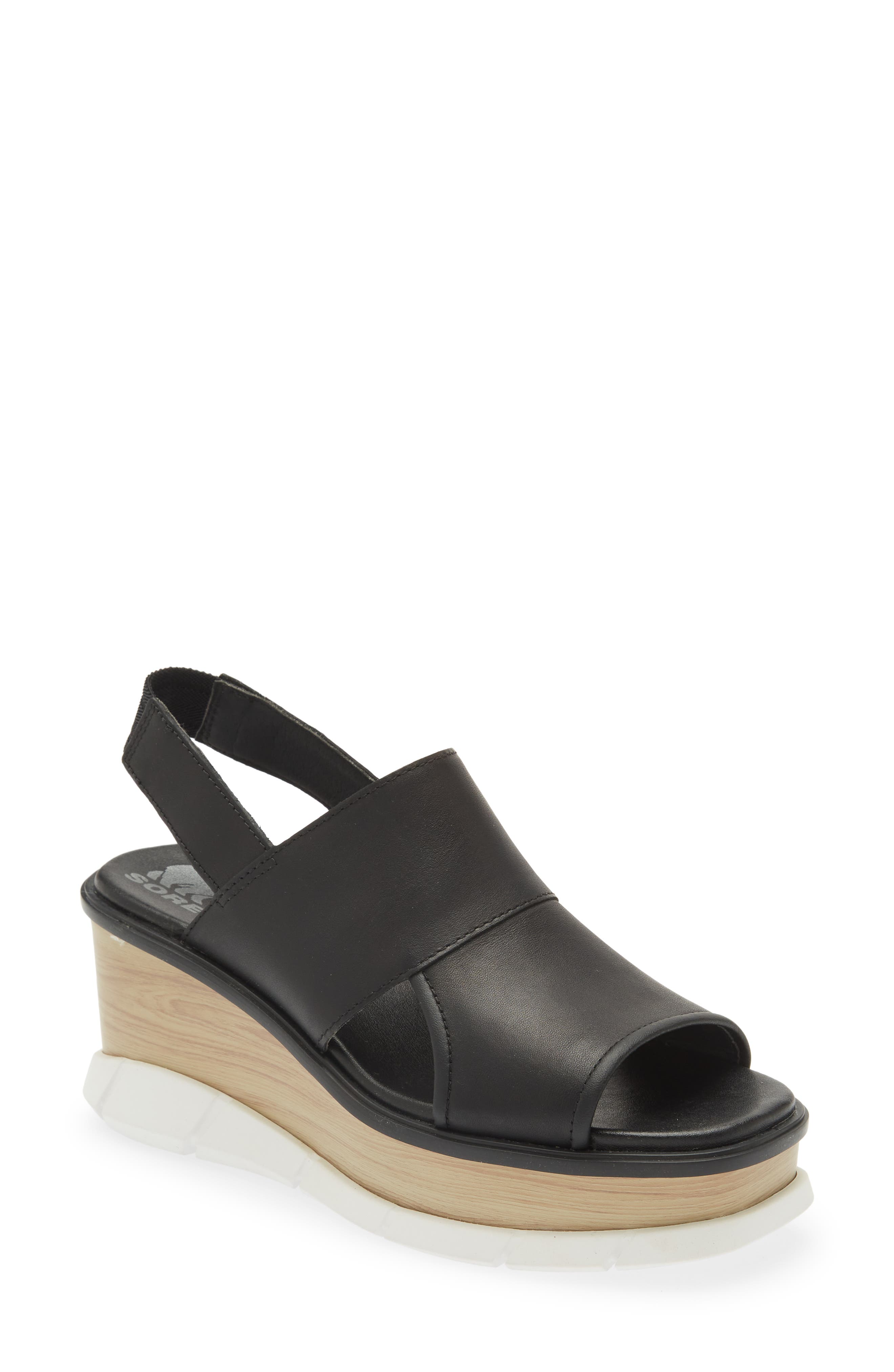 SOREL Joanie III Slingback Wedge Sandal, Main, color, 