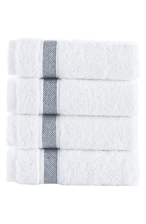 Ottoman Rolls 4-Pack Turkish Cotton Wash Cloths