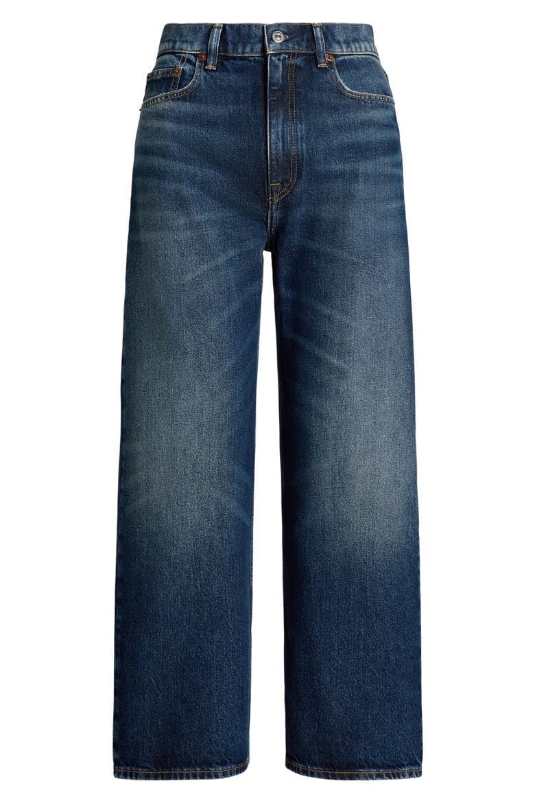 High Waist Crop Wide Leg Jeans, Alternate, color, MYLIO WASH