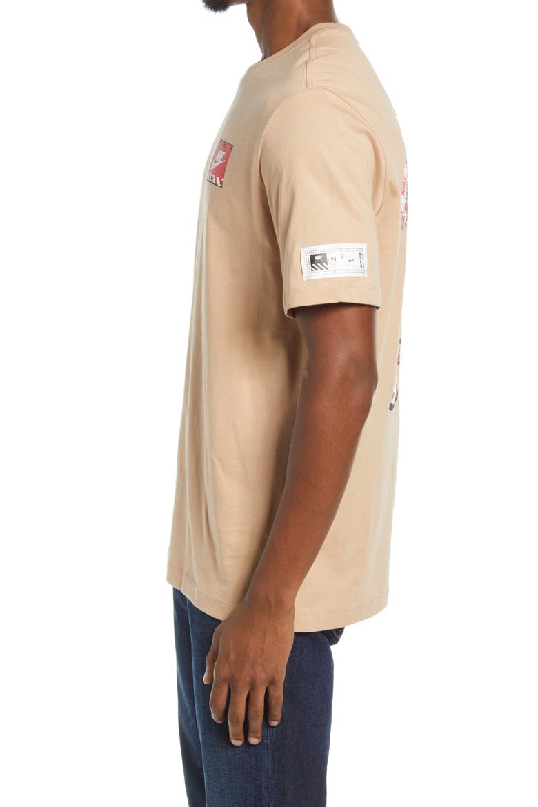 Sportswear Air Figure Mech Graphic Tee, Alternate, color, HEMP
